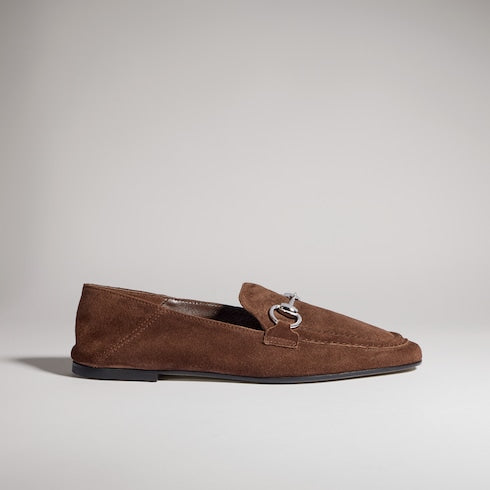 Women's Jordaan Soft loafer - dark brown suede