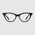 Cat-eye optical frame - black