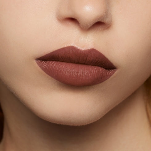 120 Sonia Light Beige, Rouge à Lèvres Mat Lipstick - 133 'Ida Mocha'