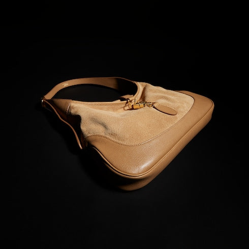 Gucci Jackie 1961 medium shoulder bag - sand suede