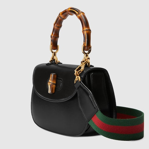 Gucci Bamboo 1947 small bag - black leather