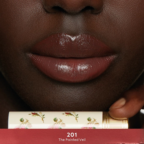 134 'Clara Chestnut', Rouge à Lèvres Voile Lipstick - 201 The Painted Veil