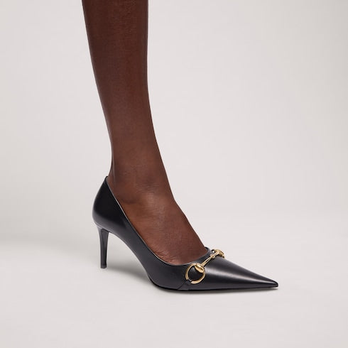 Women's Donna pump - black leather
