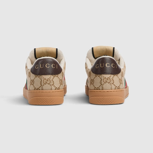 Women's Screener sneaker - sand GG canvas