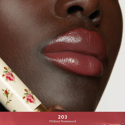134 'Clara Chestnut', Rouge à Lèvres Voile Lipstick - 203 Mildred Rosewood