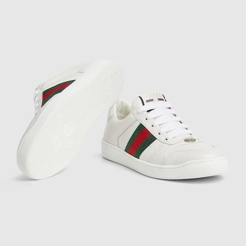 Women's Screener sneaker - white leather
