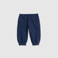 Baby cotton pants - dark blue