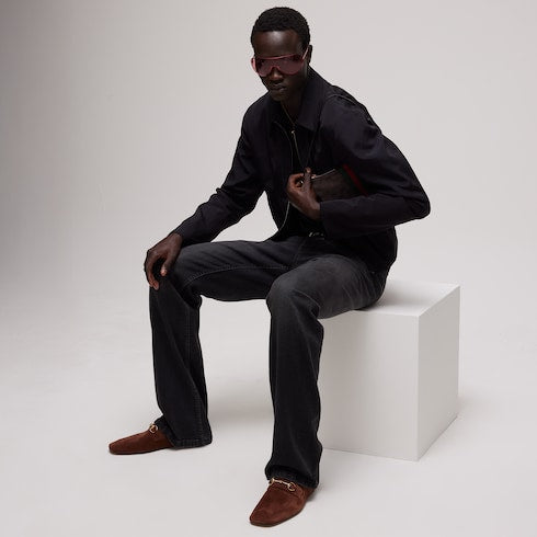 Men's Ragazzo loafer - brown suede
