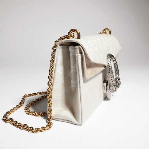 Dionysus medium shoulder bag - ivory GG canvas