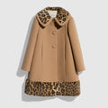 Children's wool coat - camel