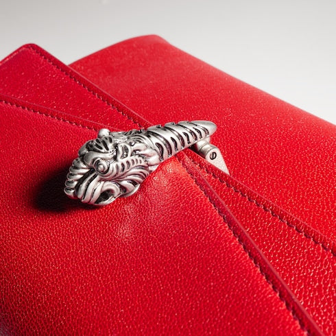 Dionysus small shoulder bag - red leather