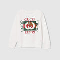 Children's cotton sweatshirt - white