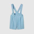 Baby GG flannel overall - light blue