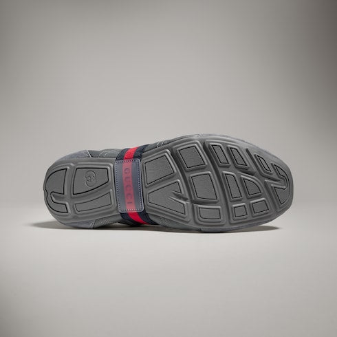 Men's Flex sneaker - grey suede and leather