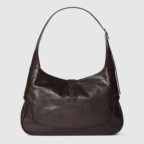 Gucci Jackie 1961 medium shoulder bag - dark brown leather