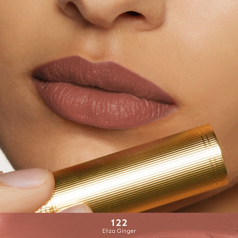 120 Sonia Light Beige, Rouge à Lèvres Mat Lipstick - 122 Eliza Ginger