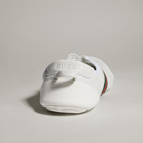 Men's Flex sneaker - white suede and leather