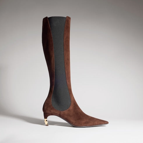Women's Castello boot - brown leather