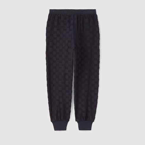 Children's GG jersey jogging pants - dark blue