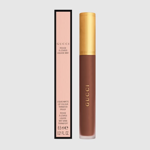 124 Emilie Brown, Rouge à Lèvres Liquide Mat Lipstick - 124 Emilie Brown