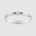 Gucci Interlocking bangle bracelet - 925 sterling silver