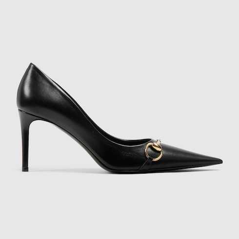 Women's Donna pump - black leather