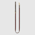 Extra-small pet leash - green and red Web canvas