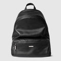 Gucci Tag large backpack - black leather