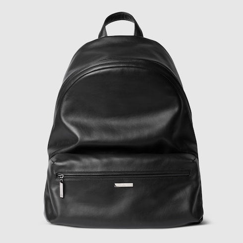 Gucci Tag large backpack - black leather