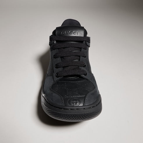 Women's Screener sneaker - black GG leather