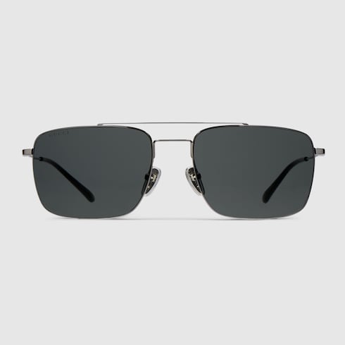 Specialized-fit navigator sunglasses - ruthenium-toned
