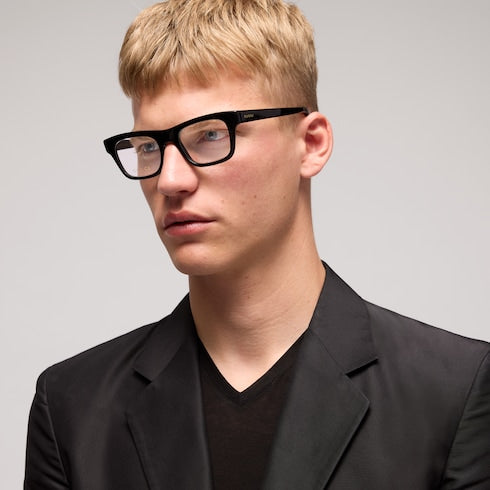 Rectangular optical frame - black