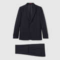 Wool suit - dark blue