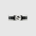 Gucci Interlocking crystal ring - 925 sterling silver