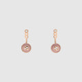 Gucci Interlocking 18k earrings - 18k rose gold