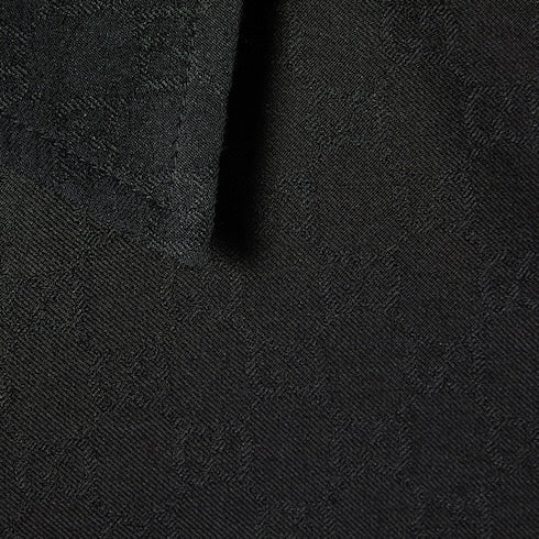 GG wool coat - black