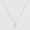 Gucci Interlocking pendant necklace - 925 sterling silver