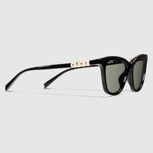 Cat eye sunglasses - black