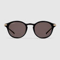 Round frame sunglasses - black