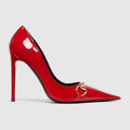 Women's Donna pump - red patent leather