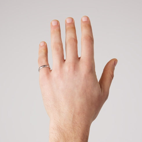 Icon 18k GG ring - 18k white gold