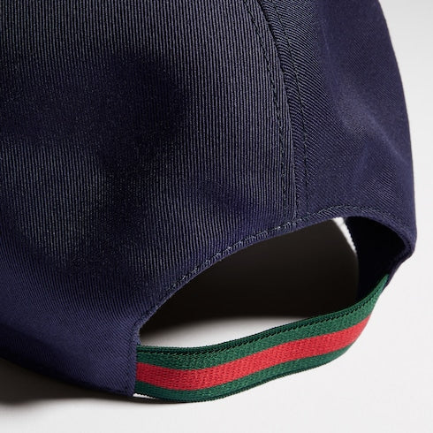 Children's cotton baseball hat - dark blue