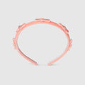 Children's headband with Double G - light pink