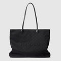 Gucci NY large tote bag - grey and black GG canvas