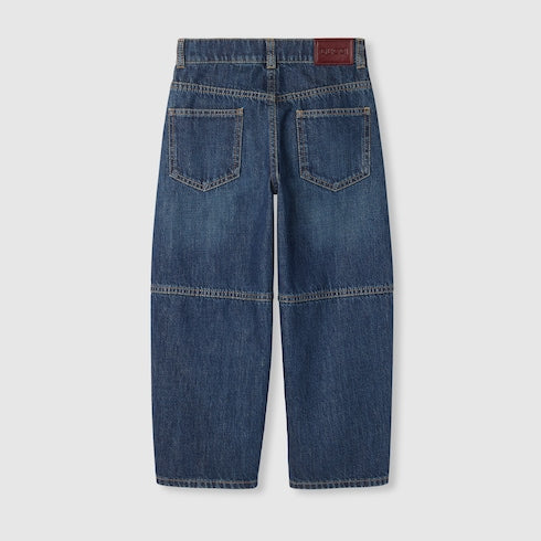 Children's denim pants - dark blue