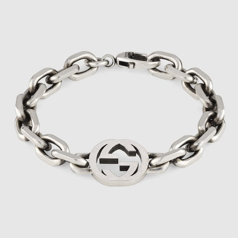 Interlocking G Bracelet - 925 Sterling Silver