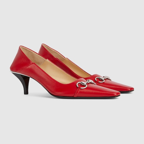 Women's Vittoria pump - red leather