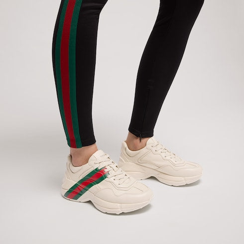 Women's Rhyton sneaker - ivory leather