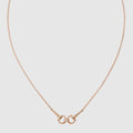 Gucci Horsebit diamond 18k chain necklace - 18k rose gold
