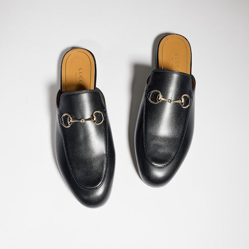 Women's Princetown slipper - black leather